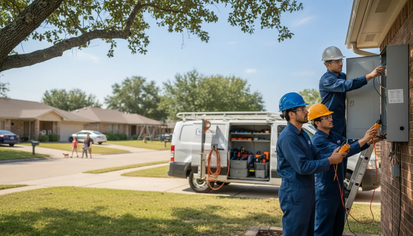 Certified electrician providing emergency electrical services in Mesa, AZ